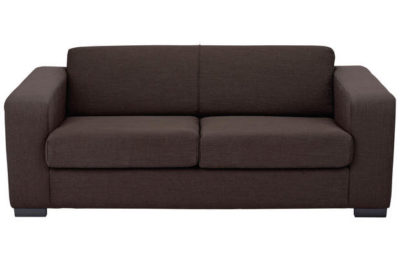 Hygena New Ava Large Fabric Sofa - Mocha